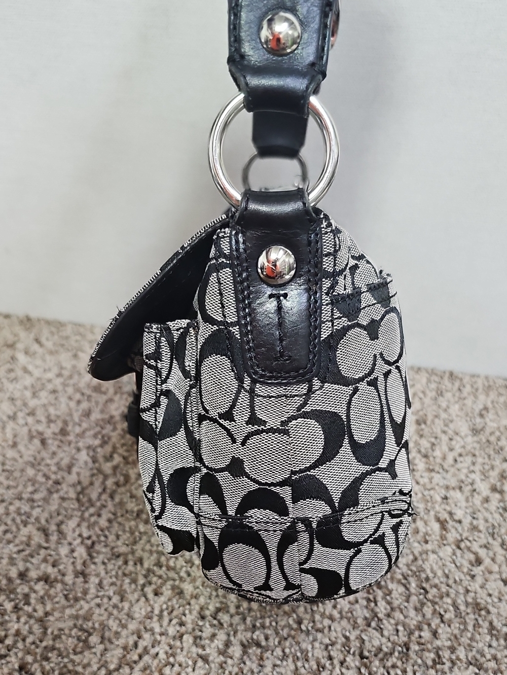 COACH 11862 SOHO SIGNATURE FLAP SHOULDER BAG BFPM-08-041 View 2